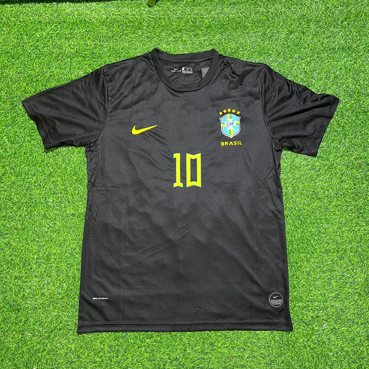 Pele Brazil Black Retro Football Jersey Collection