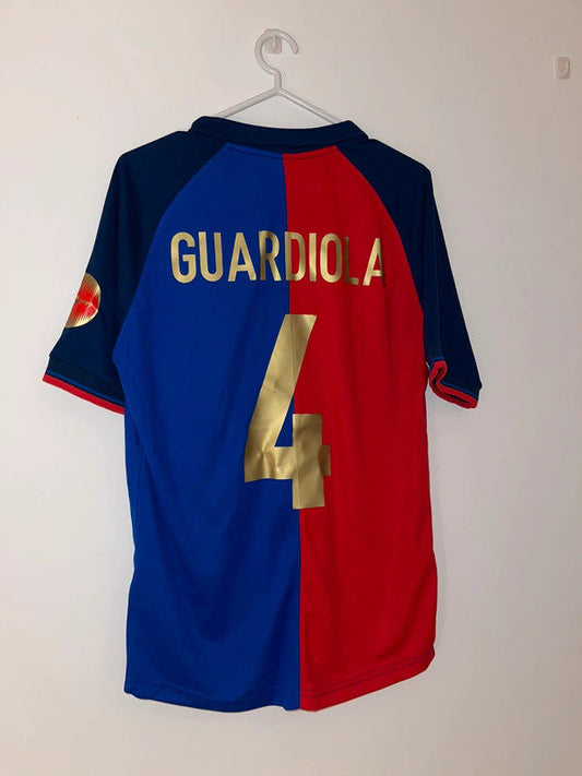 Pep Guardiola Barcelona 1998/1999 Retro Football Jersey Kit