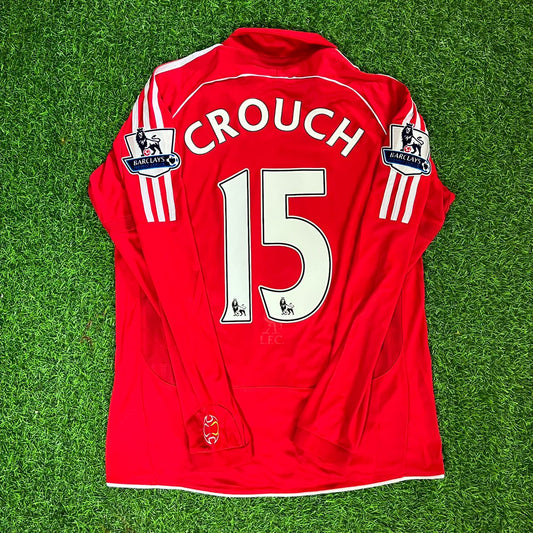Peter Crouch Liverpool 2007 - 2008 Retro Football Jersey Kit