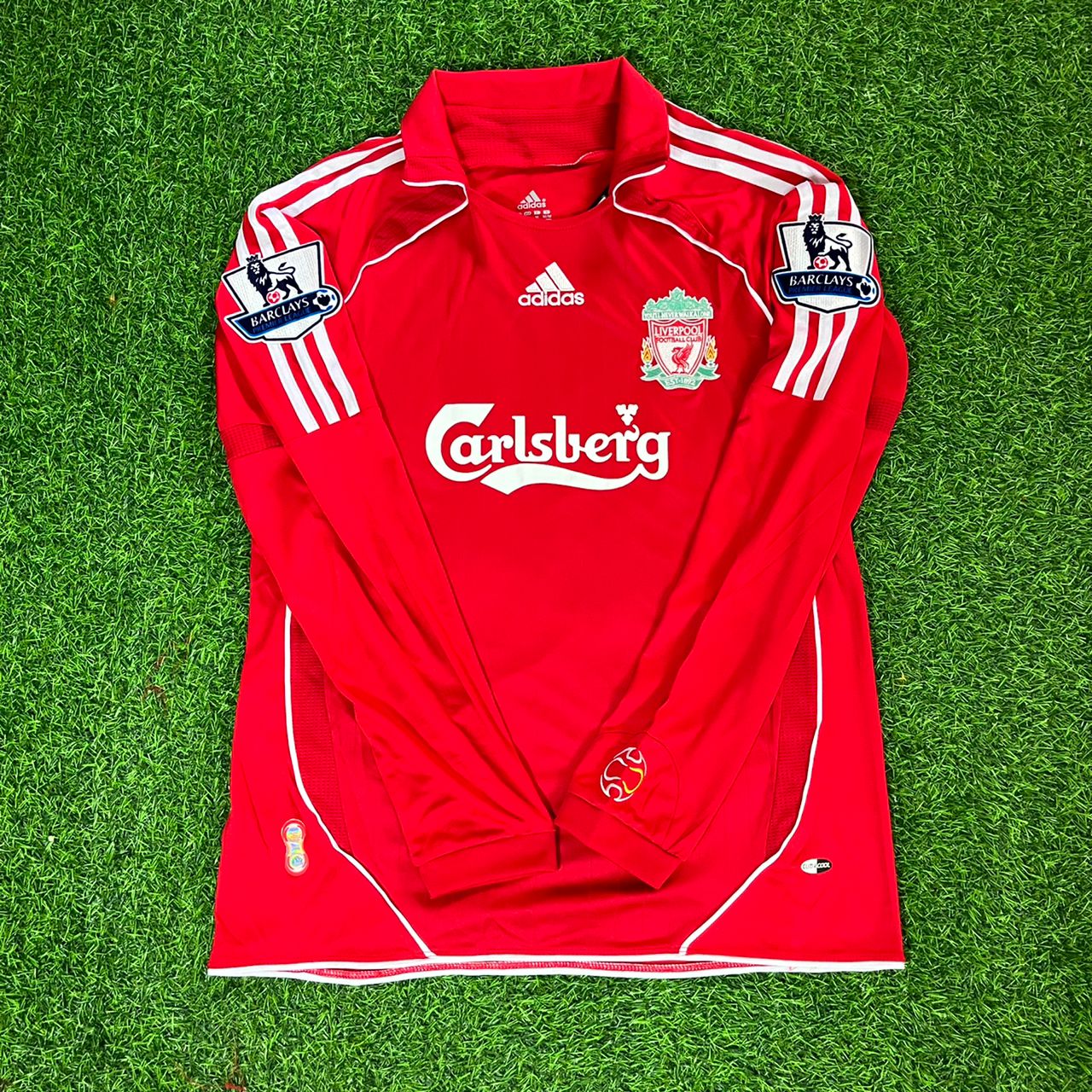 Peter Crouch Liverpool 2007 - 2008 Retro Football Jersey Kit