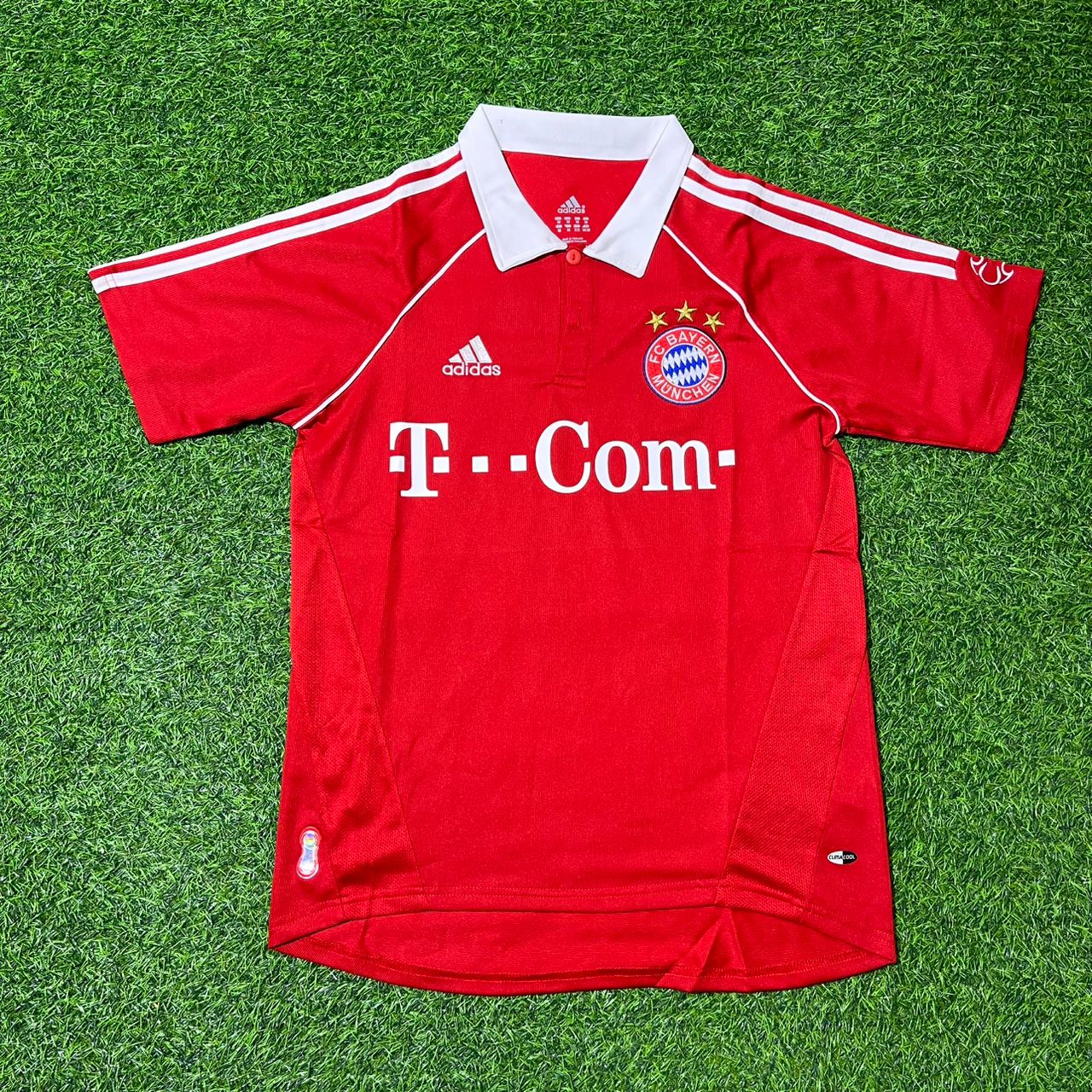 Philipp Lahm Bayern Munich 2006/07 Red Retro Football Jersey Collection