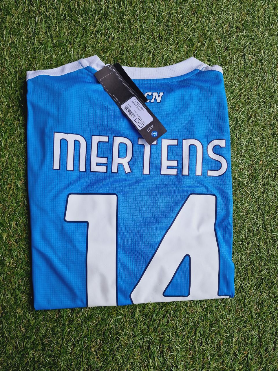 Dries Mertens Napoli Blue Special Edition Jersey