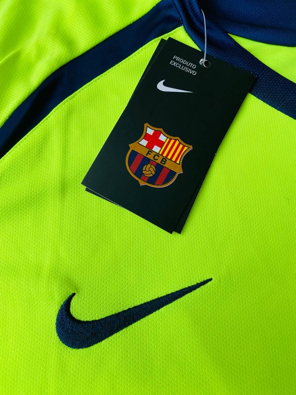 Ronaldinho Gaucho Barcelona 2005 2006 Green Yellow Retro Jersey Trikot Maillot
