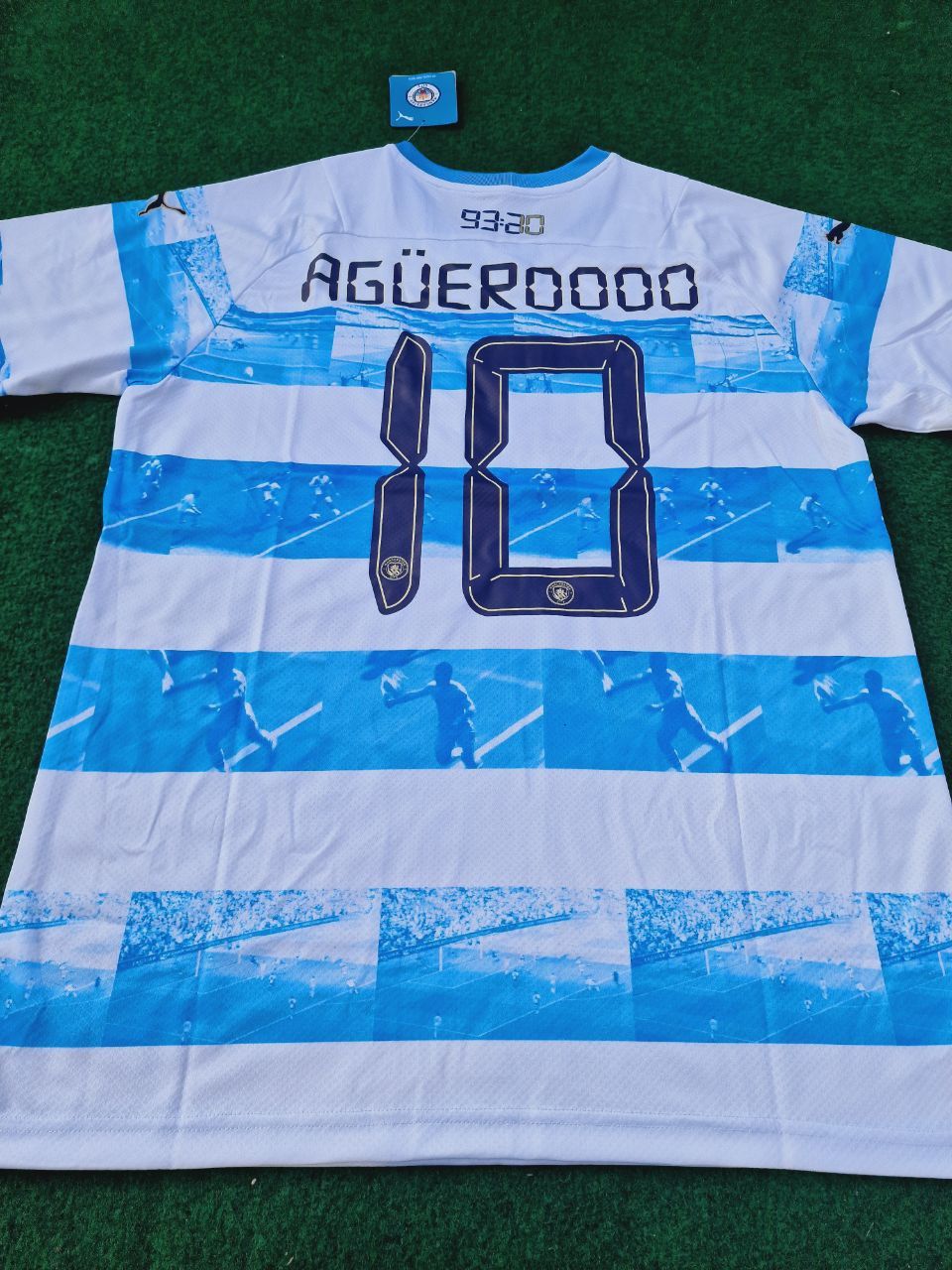 Sergio Kun Agüero Manchester City Special Championship Jersey