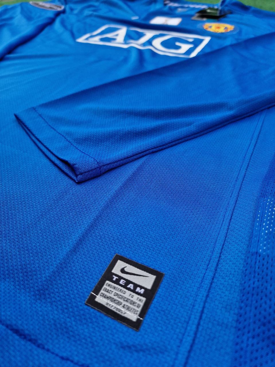 Carlos Tevez Manchester United 2008 Champions League Retro Football Jersey