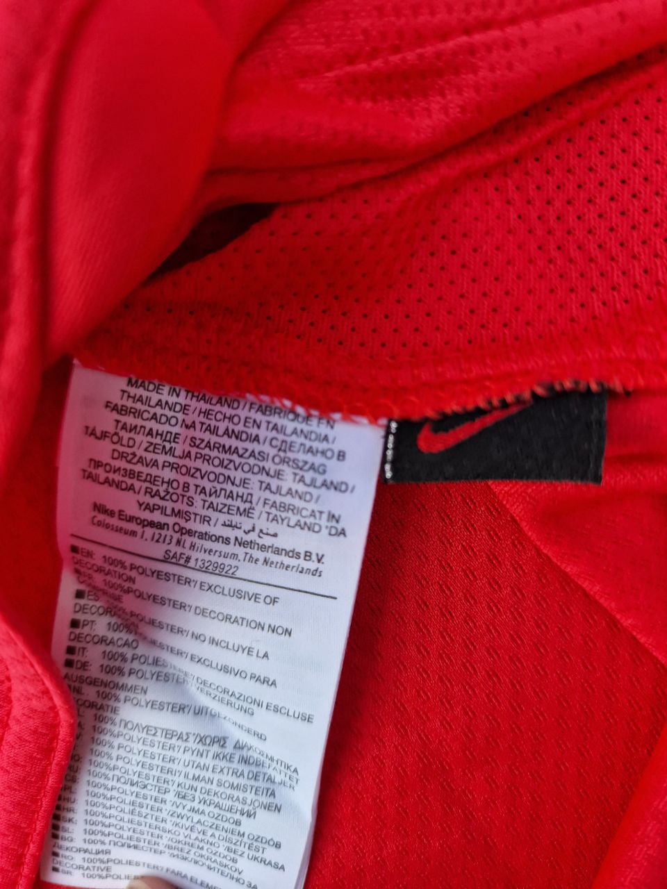 „Cristiano Ronaldo CR7 Manchester United Rotes Retro-Fußballtrikot“
