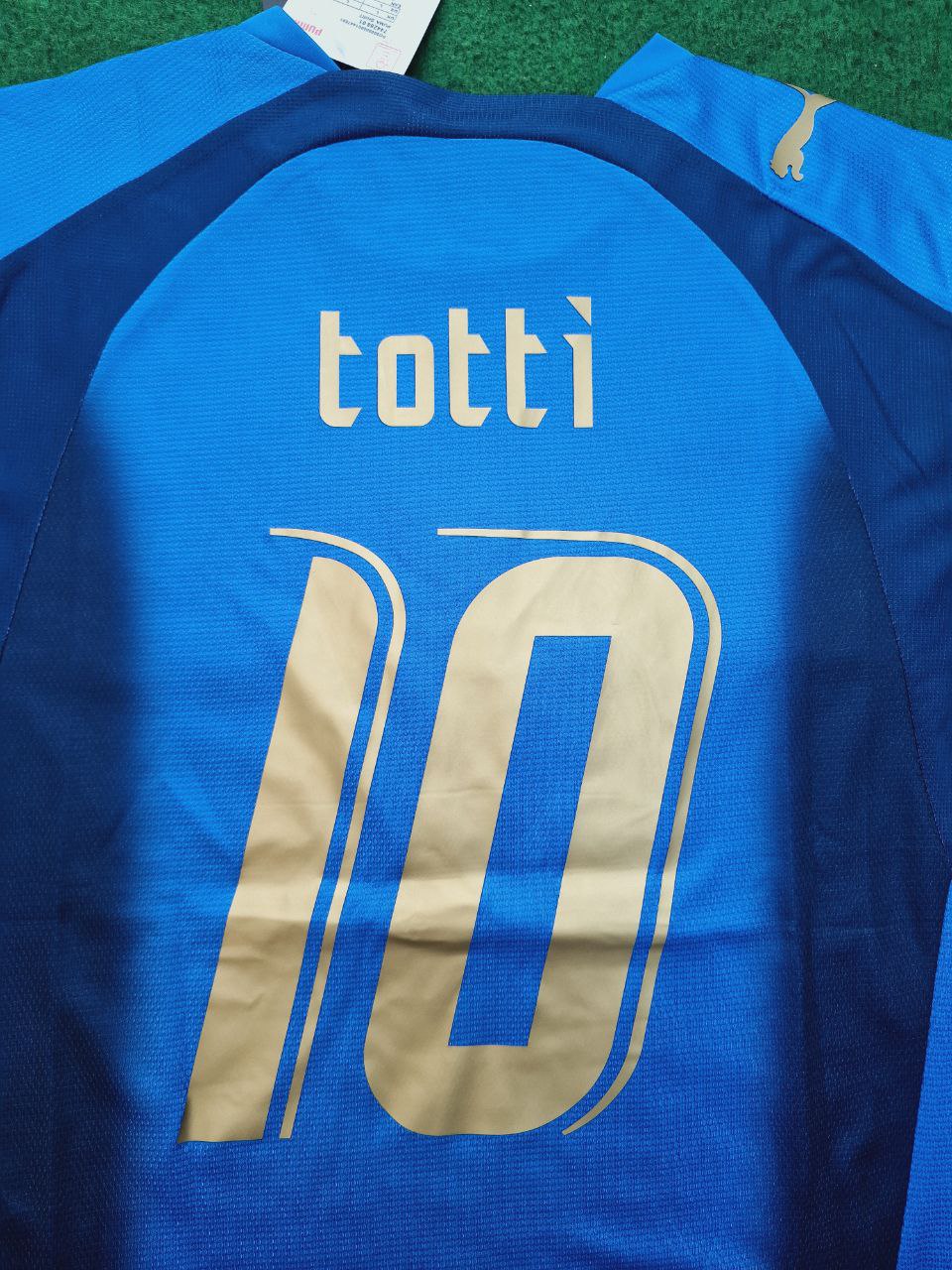 Italien 2006 Weltmeisterschaft Francesco Totti Retro Maglia