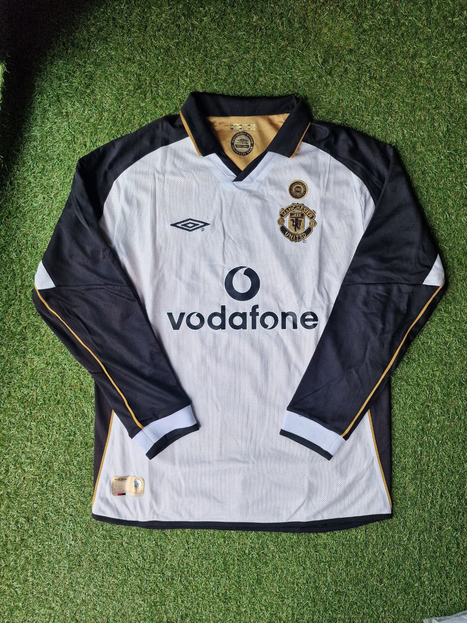 2002 Manchester United Centenary Reversible Away Shirt Jersey Maillot Trikot Maglia Soccer Kit