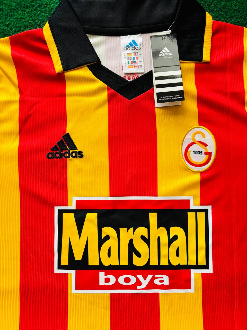 Galatasaray Gheorge Hagi UEFA 2000 Retro Nostalji Formasi Football Home Trikot Jersey Maillot