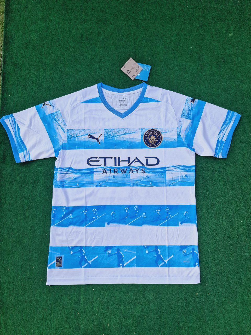Sergio Kun Agüero Manchester City Special Championship Jersey