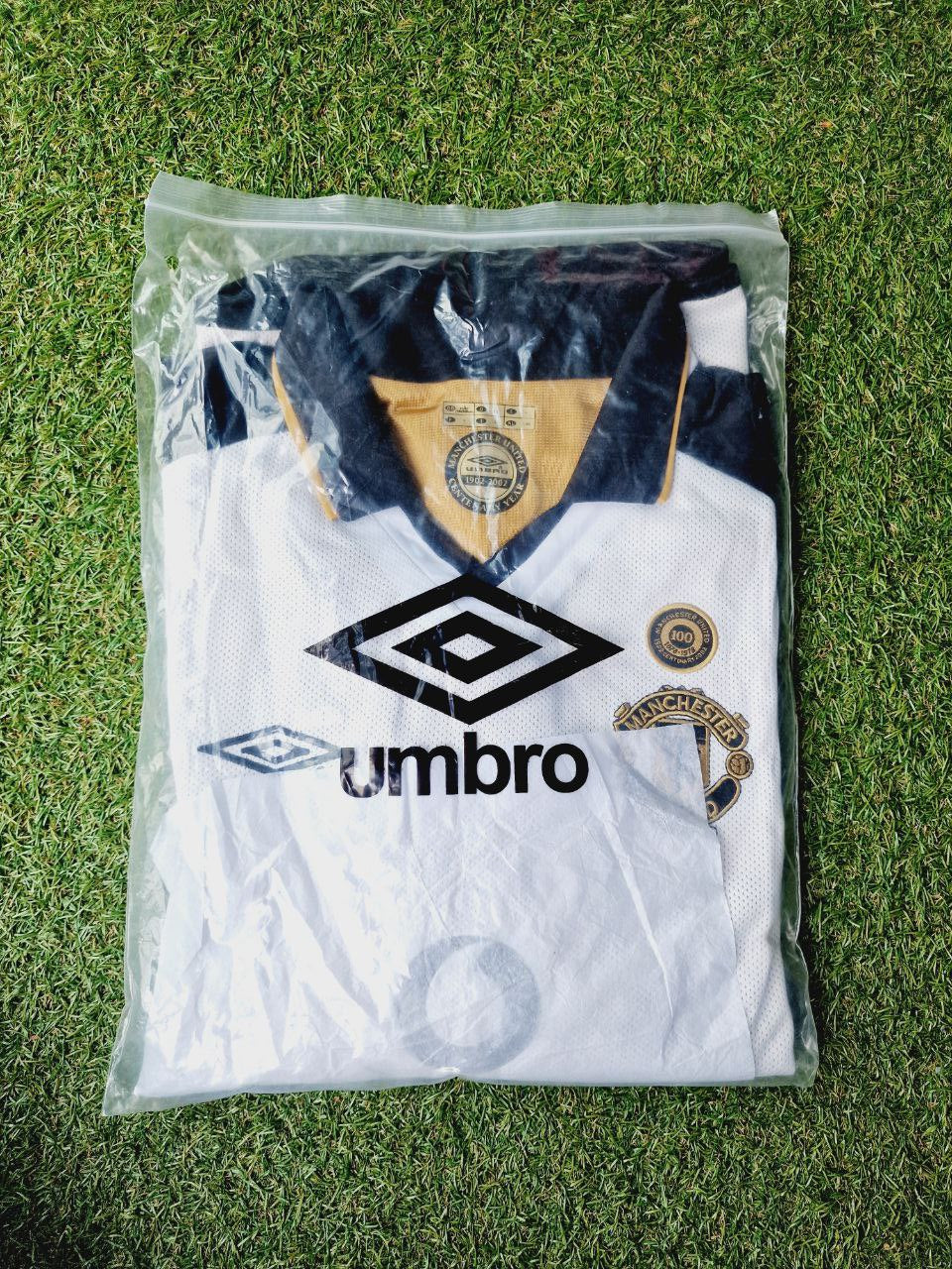 2002 Manchester United Centenary Reversible Away Shirt Jersey Maillot Trikot Maglia Soccer Kit