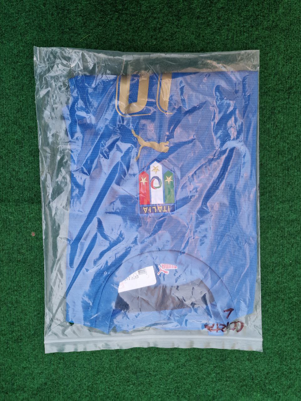 Piero Alessandro del 7 - Italy 2006 World Cup Final Retro Jersey Maillot Trikot Maglia Soccer Kit