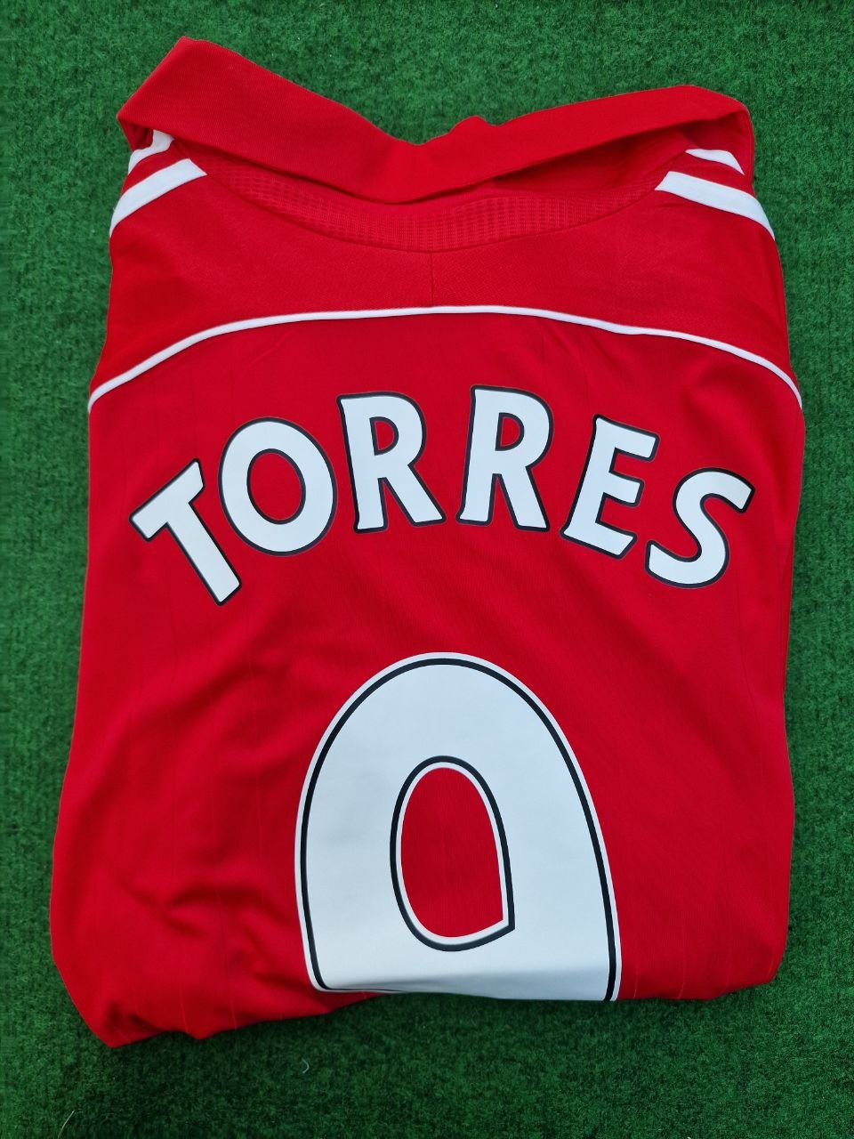 Fernando Torres Liverpool 2007-2008 Red Retro Kit Jersey Trikot Maillot