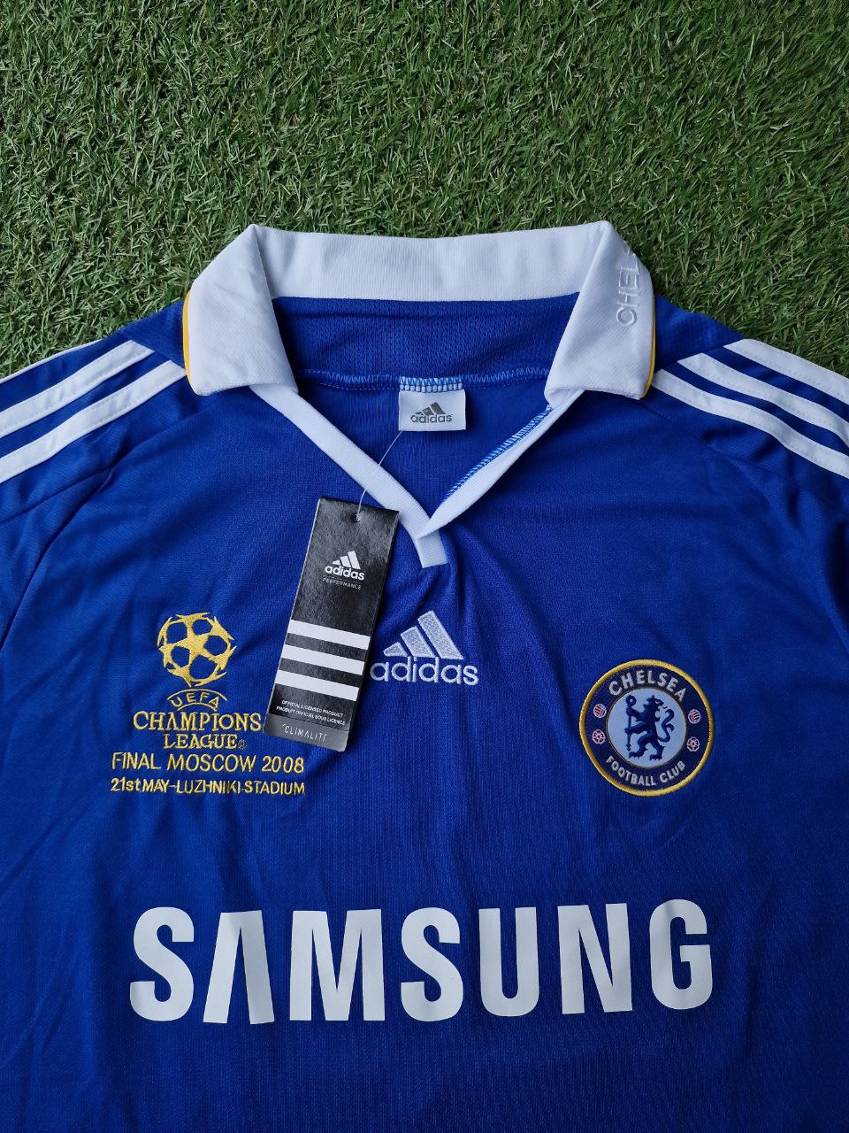 Didier Drogba Chelsea Champhions League 2008 Final Jersey