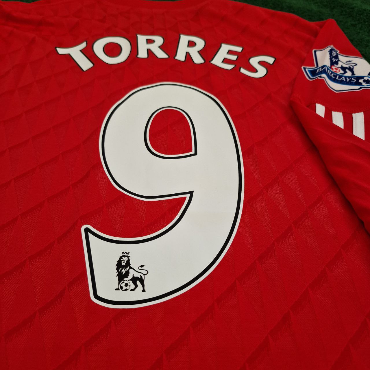 Fernando Torres Liverpool 2010 2012 Season Long Sleeves Red Retro Jersey Trikot