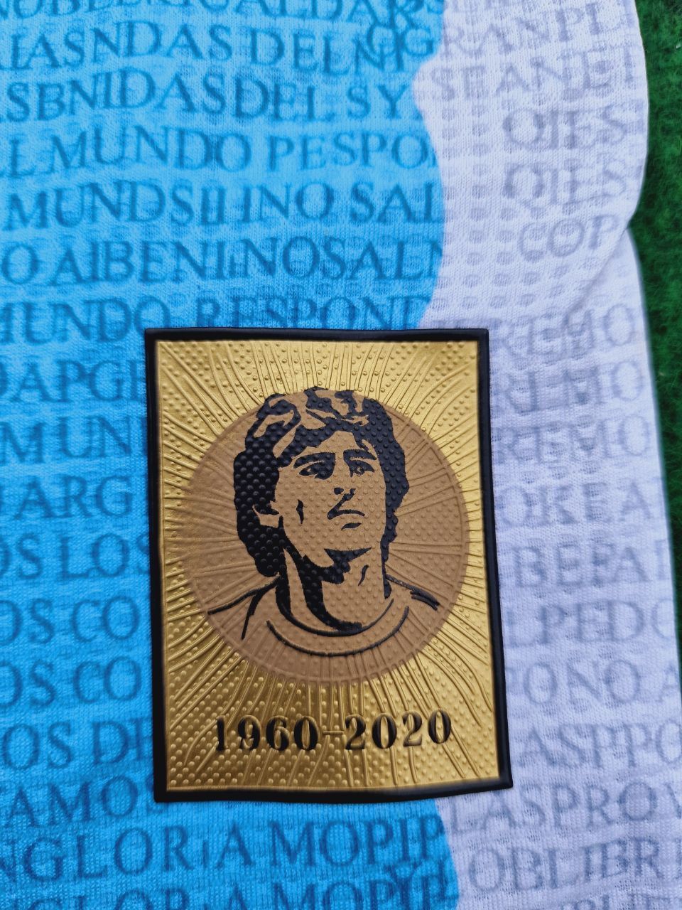 Diego Armando Maradona Argentina Commerative Anniversary Football Jersey Trikot Maillot