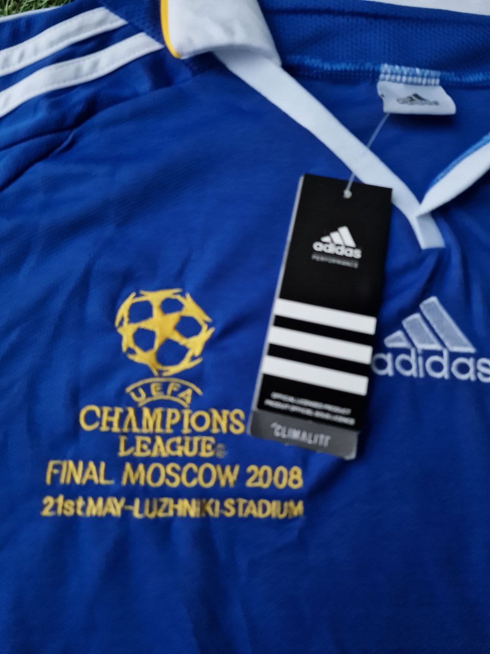 Didier Drogba Chelsea Champhions League 2008 Final Jersey