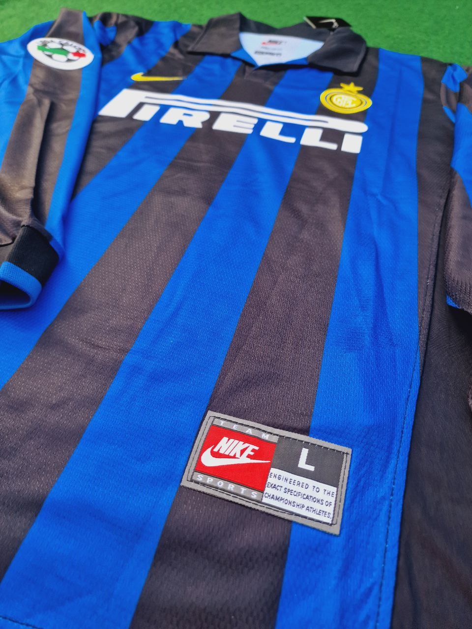 Andrea Pirlo - Inter 1998 1999 Retro Football Jersey