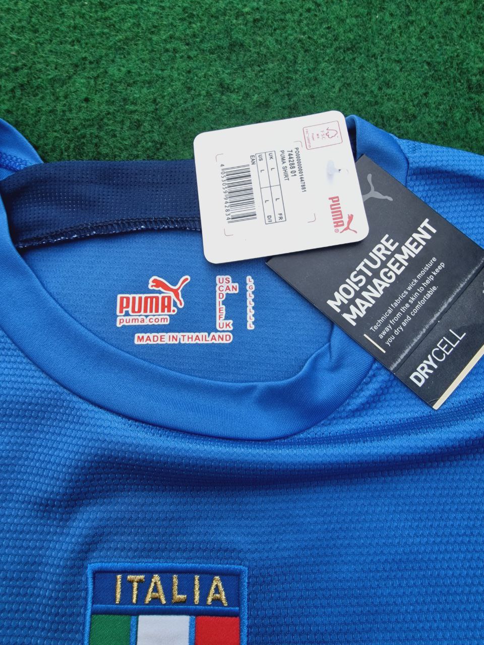 9 Luca Toni - Italy 2006 World Cup Final Retro Jersey Maillot Trikot Maglia Soccer Kit