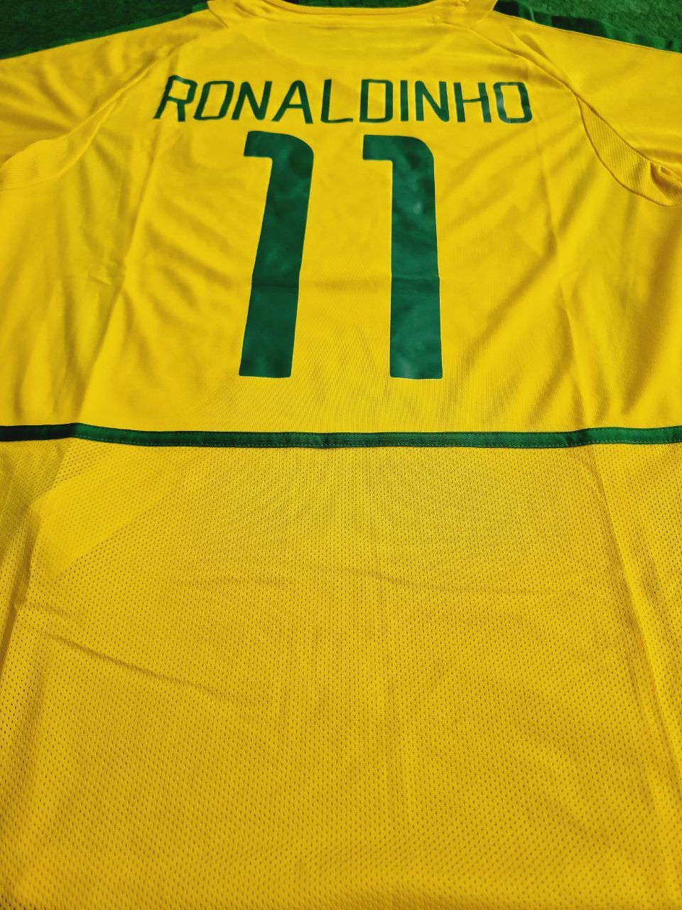 Ronaldinho Brazil Retro Short Sleeve Jersey