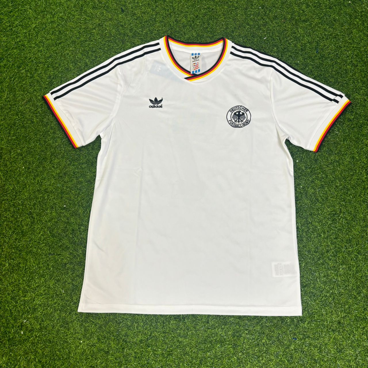 Pierre Littbarski #7 Deutschland 1986 World Cup Retro Wein