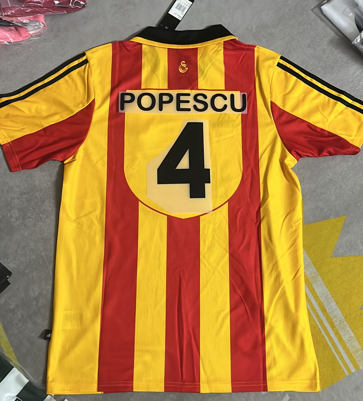 Galatasaray UEFA 2000 Retro Nostalji Formasi Football Home Football Jersey