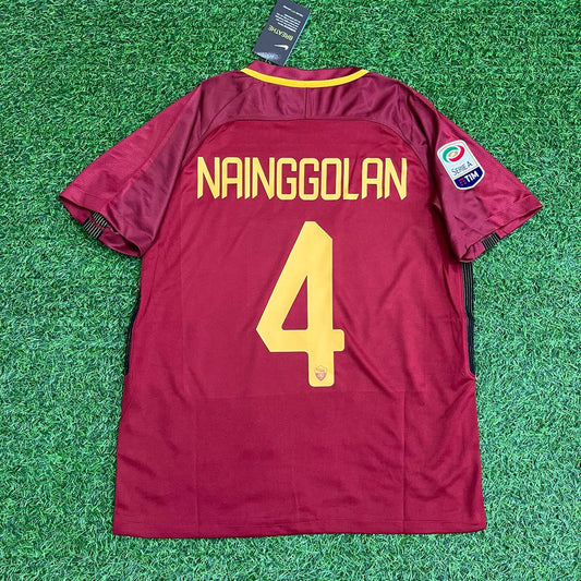 Radja Nainggolan Roma 2016 2017 Retro Football Jersey Kit
