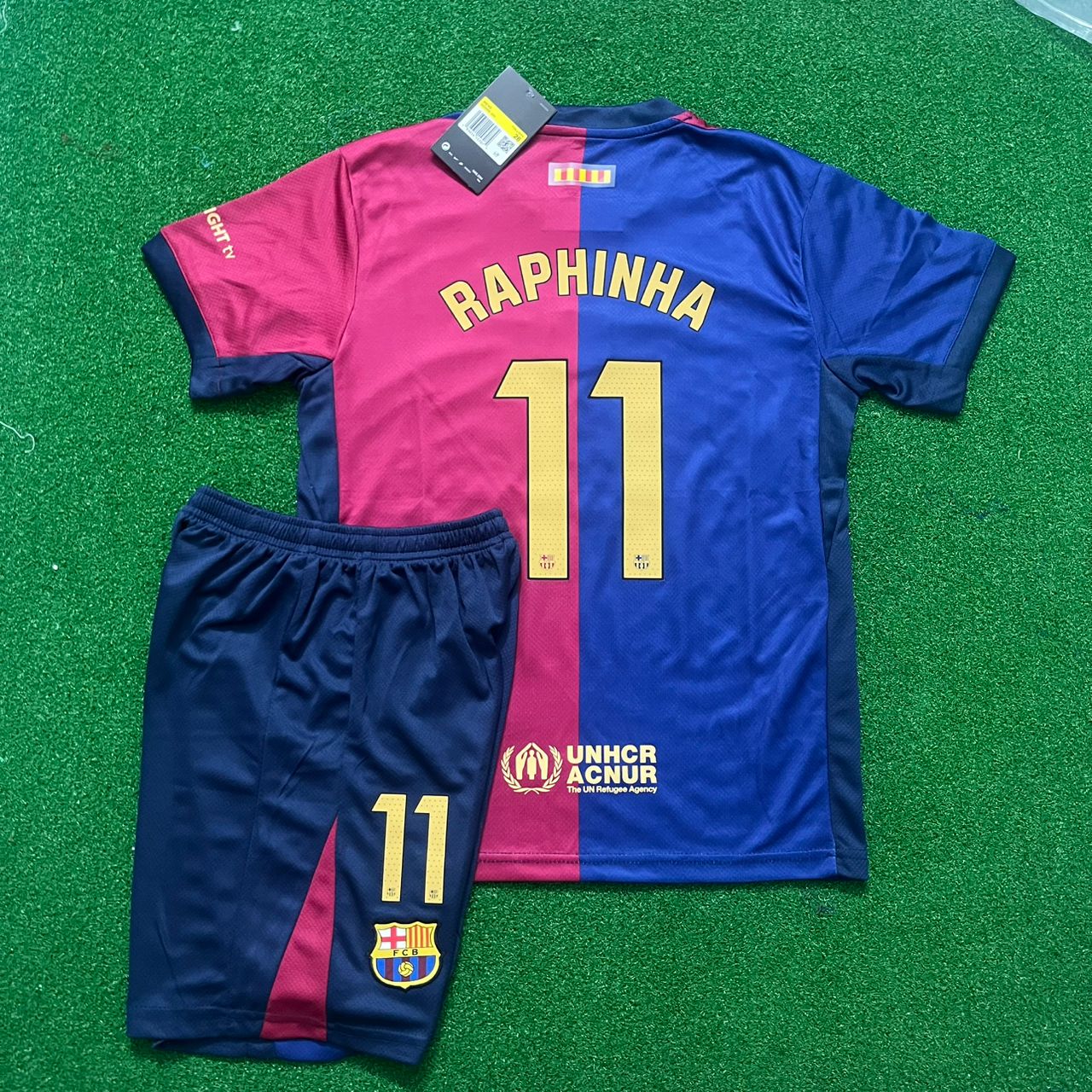 2026 Raphinha Barcelona Jersey Trikot Soccer Kit