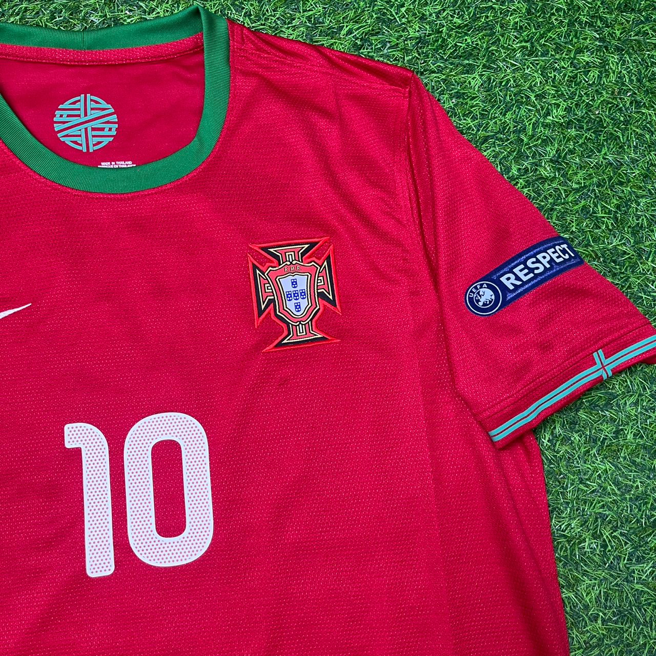 Portugal EURO 2012 Ricardo Quaresma Red Retro Football Jersey Kit