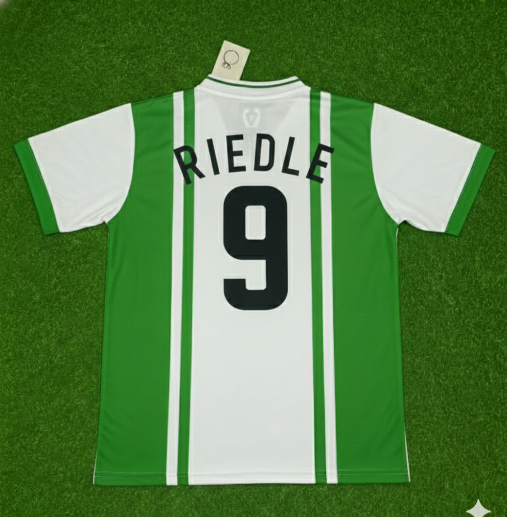Karl-Heinz Riedle Werder Bremen Retro Fußballtrikot Kit Jersey