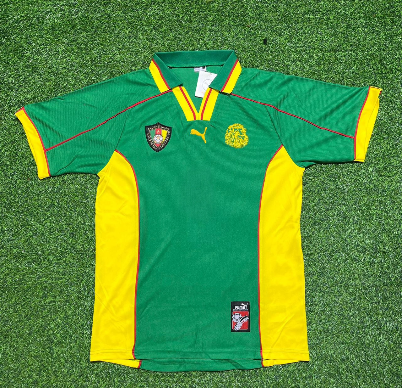 Vincent Aboubakar Cameroon Retro Football Jersey Kit