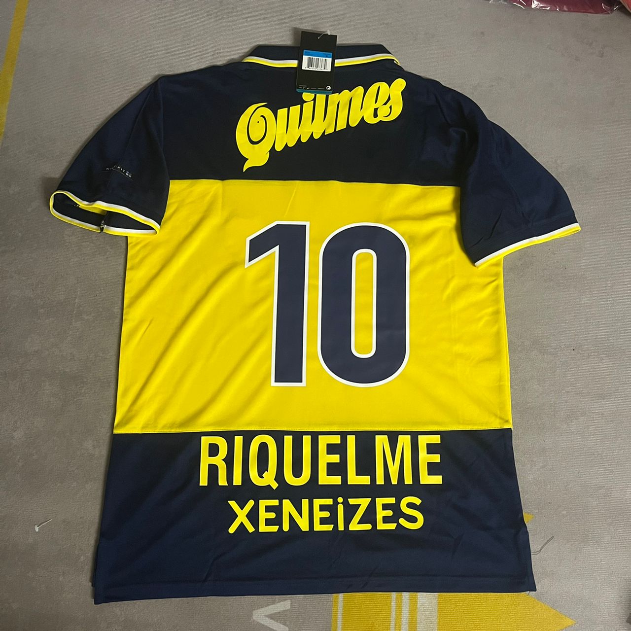 Juan Roman Riquelme Boca Juniors 1998 - 1999 Retro Football Jersey Kit