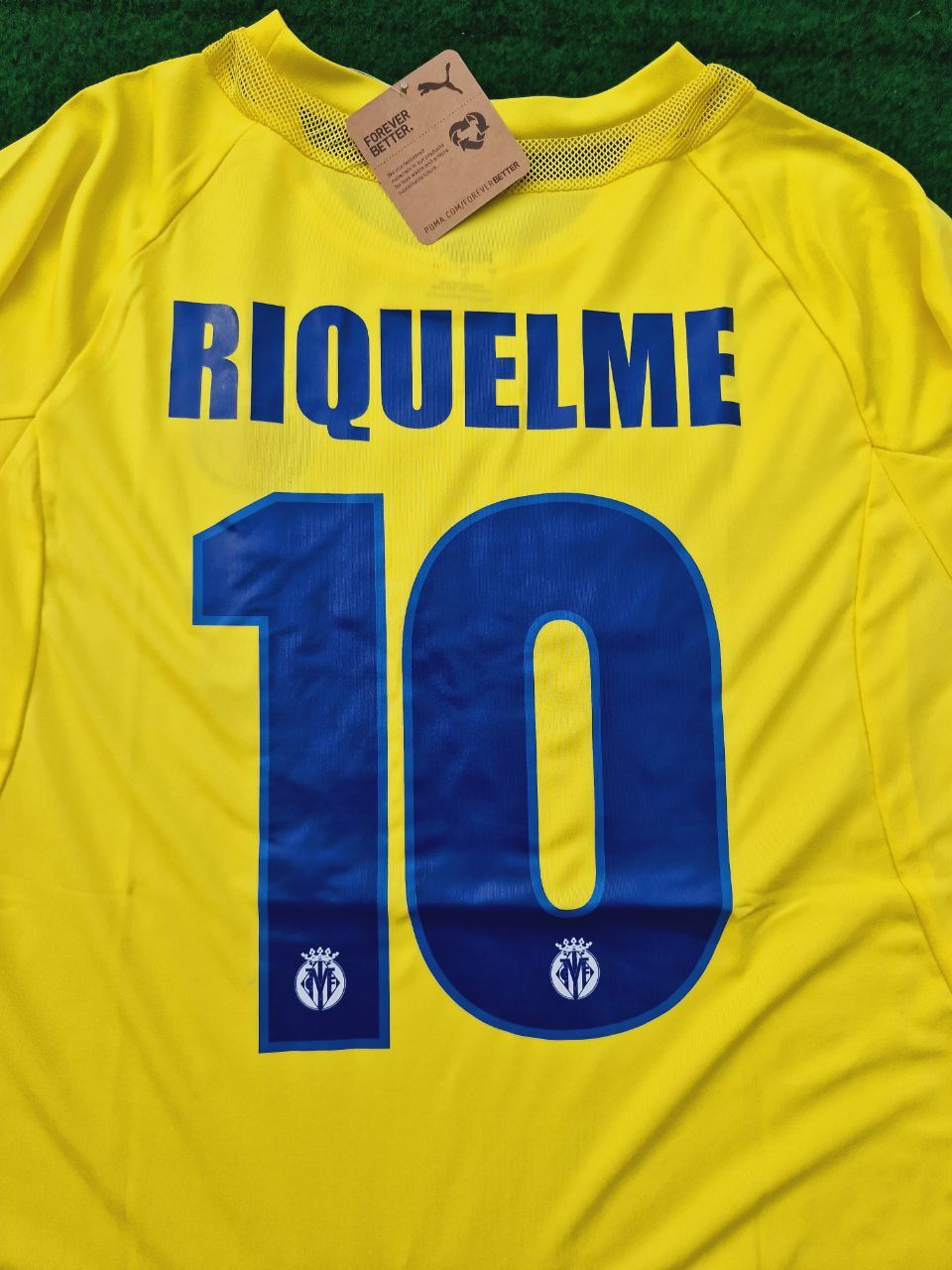 Juan Roman Riquelme Villarreal Retro Football Jersey Kit