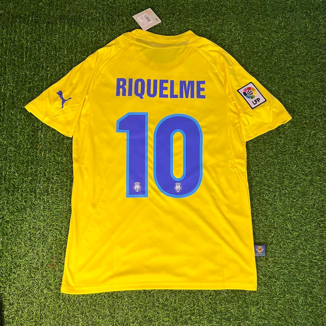 Juan Roman Riquelme Villarreal Retro Football Jersey Kit