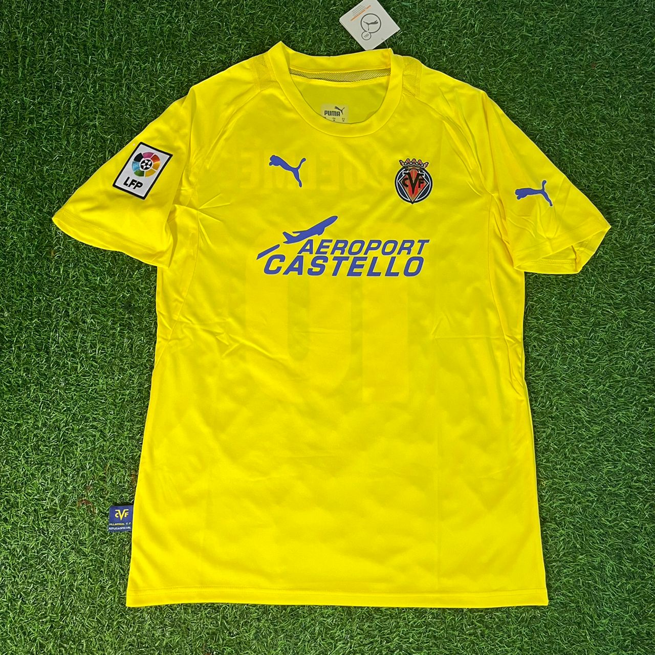Juan Roman Riquelme Villarreal Retro Football Jersey Kit