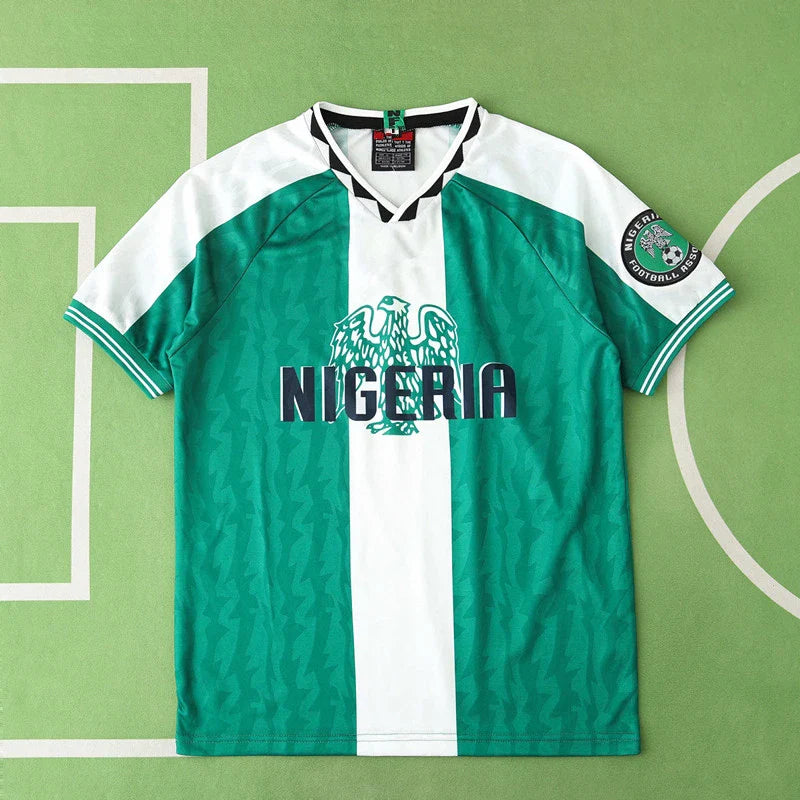 Season Nigeria 1996 Home Retro Jersey Trikot Soccer Kit