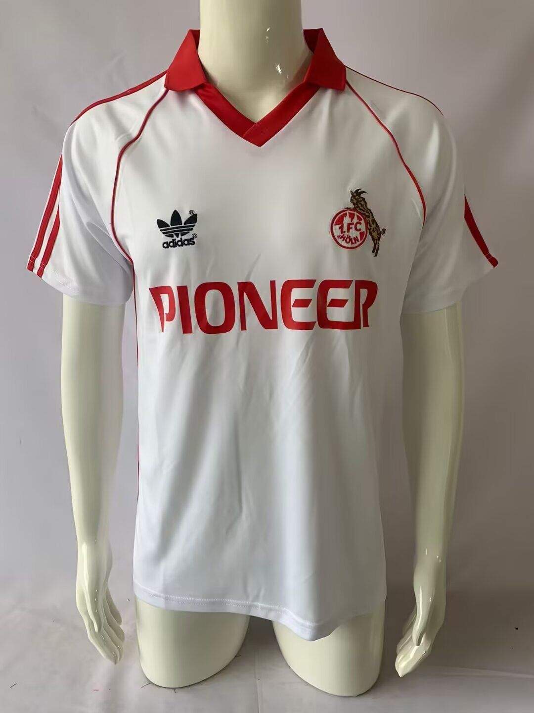 FC Köln Cologne 1980-81 – Home White Retro Kit Jersey Trikot Maillot