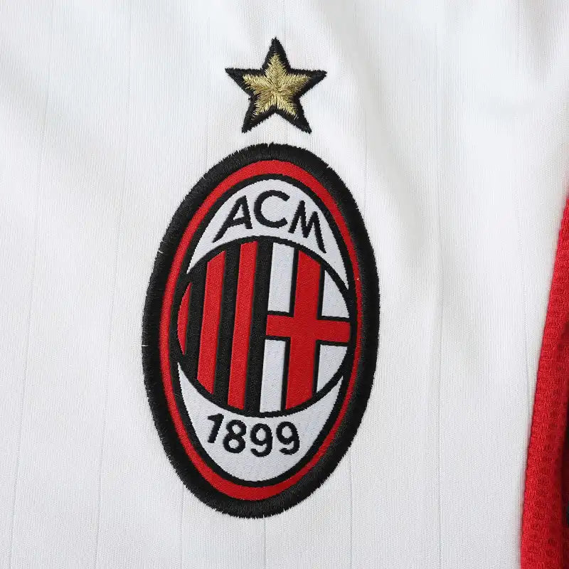 06/07 A.C. Milan Away White Retro Jersey Trikot Soccer Kit