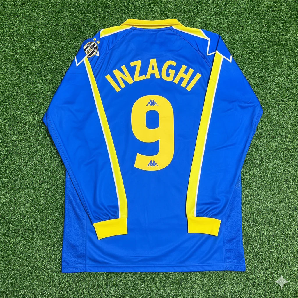 Filippo Inzaghi Juventus 19971998 Retro Football Soccer Kit