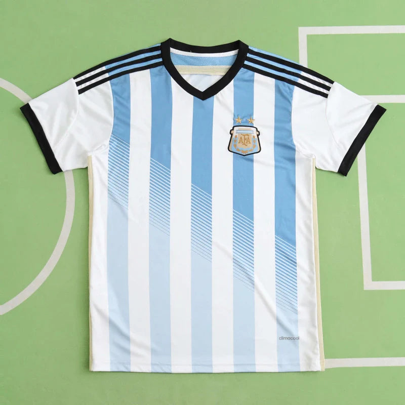 Season Argentina 2014 Home Retro Jersey Trikot Soccer Kit