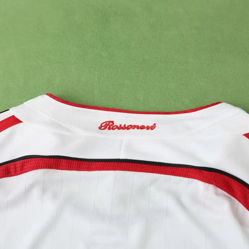 06/07 A.C. Milan Away White Retro Jersey Trikot Soccer Kit