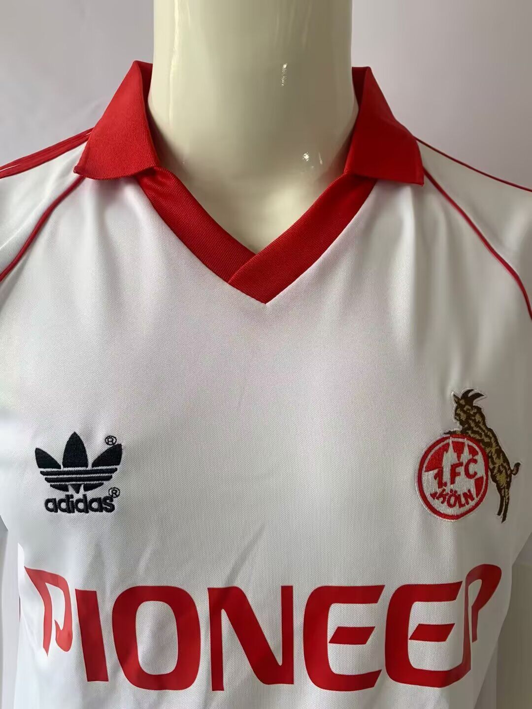 FC Köln Cologne 1980-81 – Home White Retro Kit Jersey Trikot Maillot