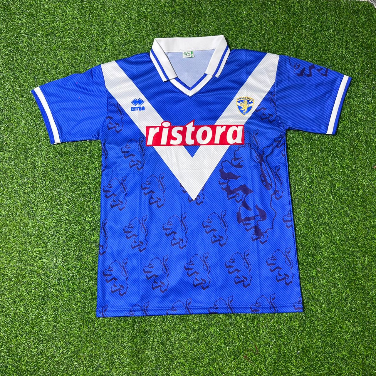 Roberto Baggio Brescia 1997/1998 Retro Home Football Jersey Kit