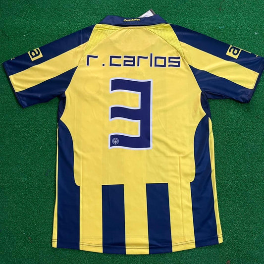 Roberto Carlos Fenerbahce 2008 - 2009 Retro Football Jersey Kit