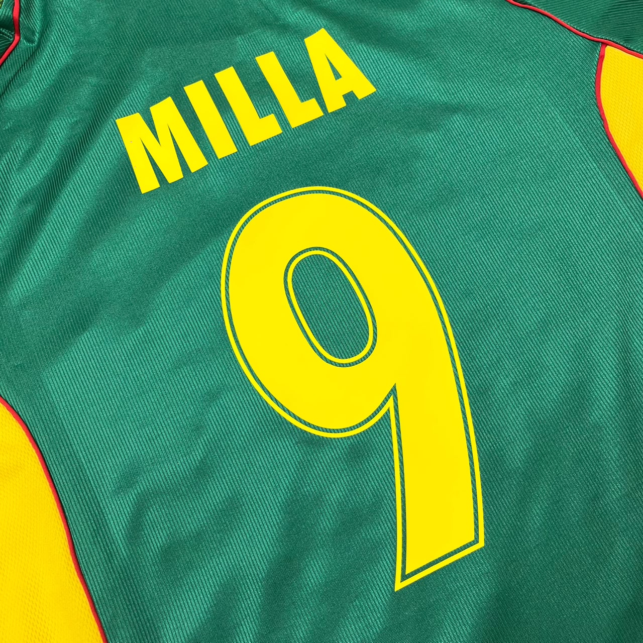 Roger Milla Cameroon Retro Football Jersey Kit