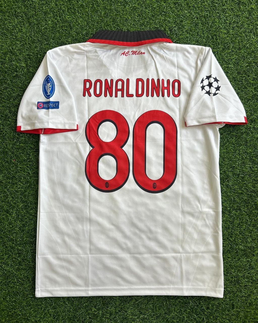 Ronaldinho 06/07 AC Milan Retro Football Jersey Kit