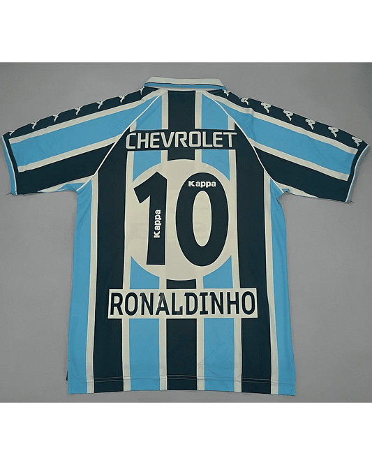 Ronaldinho Gaucho Gremio 2000 Soccer Retro Football Jersey Kit