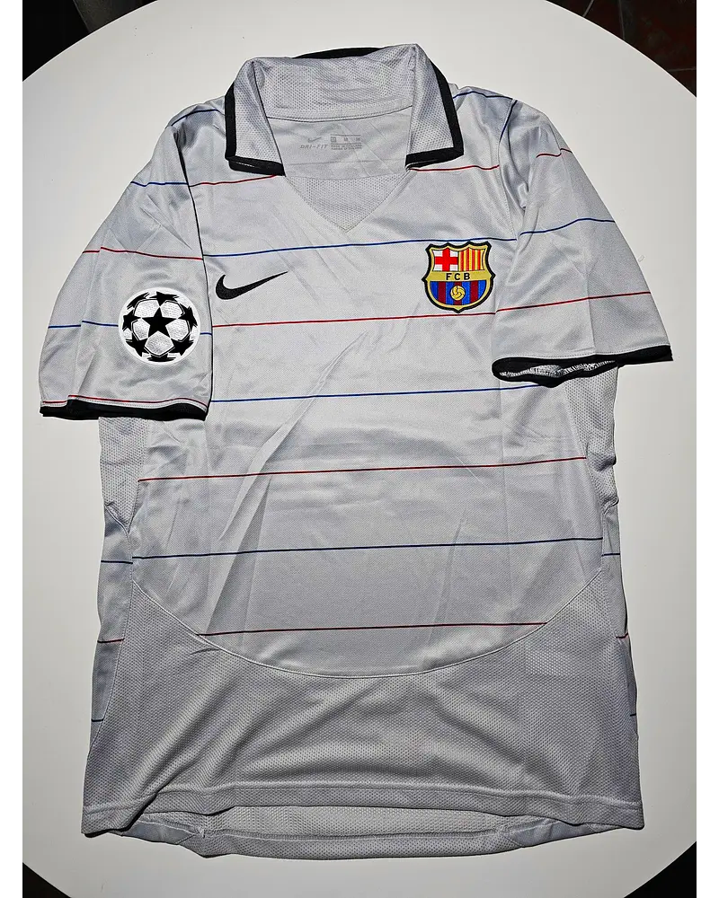 Ronaldinho Gaucho 10 - Barcelona 2004/2005 Blue Garnet Retro Jersey Trikot