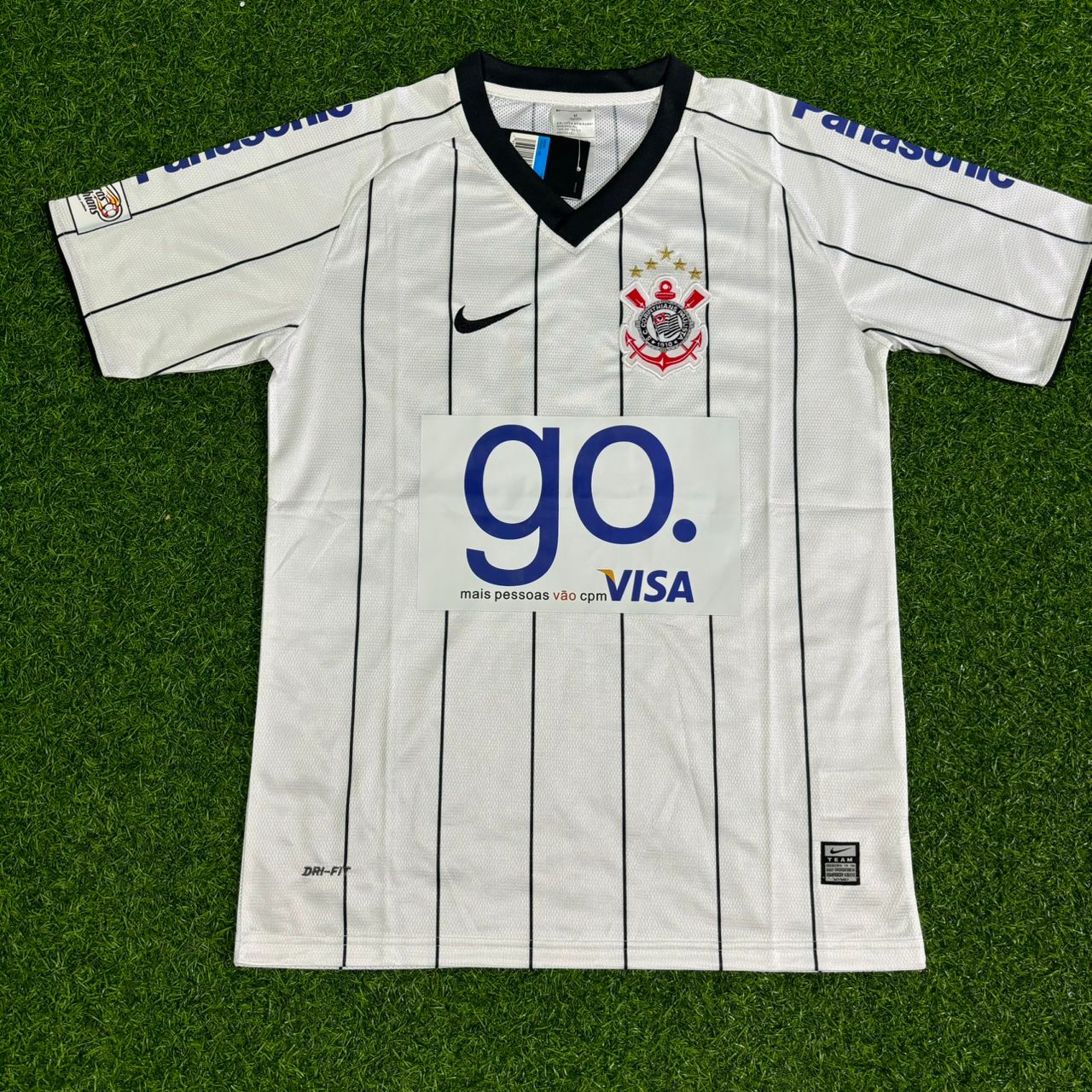 Ronaldo Nazario Corinthians 2009 White Retro Football Jersey Kit