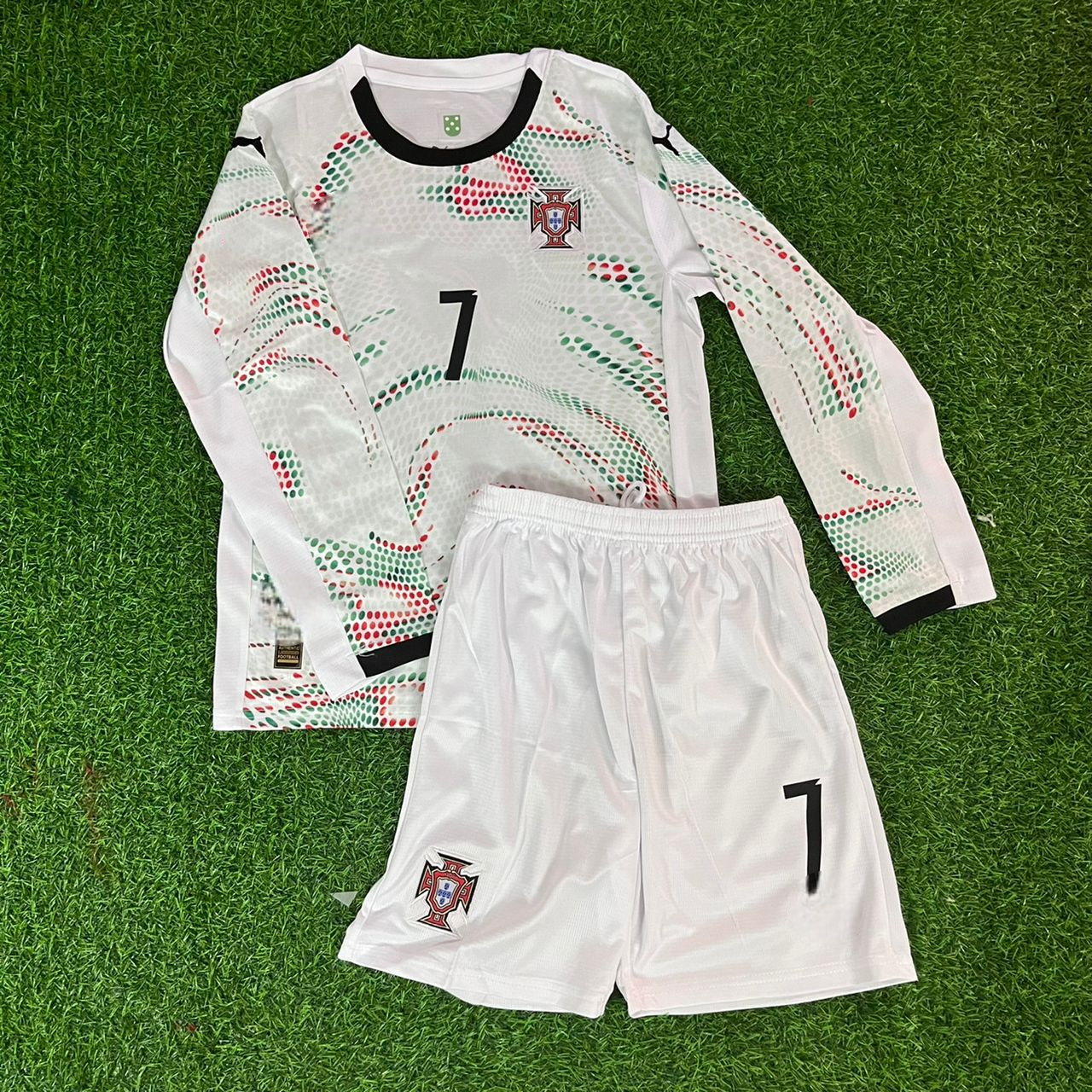 Cristiano Ronaldo Portugal White Football Jersey
